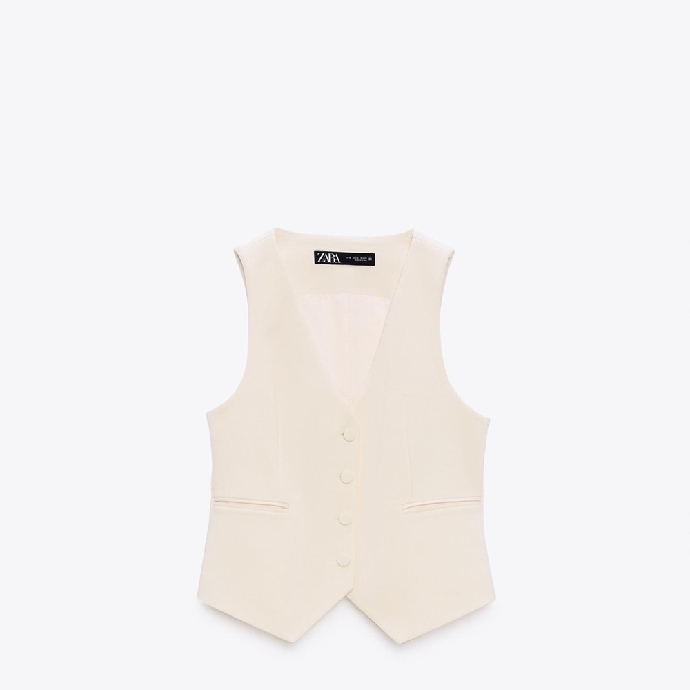 Zara Fitted Waistcoat